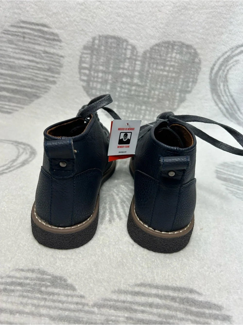 Deer Stags Boys Freeport Jr. Dress Comfort Chukka Boot, Navy, Size: 2 M MSRP $80